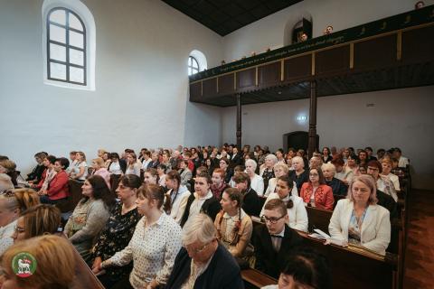 Hálaadó istentisztelet a szilágypéri református templomban 